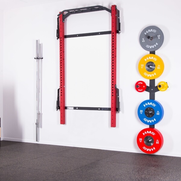 HMS Skládací posilovací klec - Power Rack HMS KLT23 červená.jpg