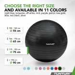 Gymnastický míč TUNTURI zesílený 75 cm Černý.jpg