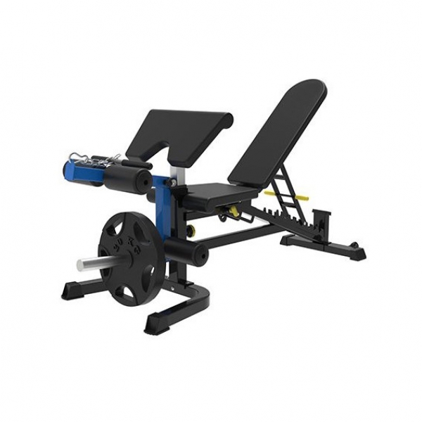 Posilovací lavice univerzální IRONLIFE Multi Functional Bench s přídavnými moduly na předkop.zákop a biceps_1.jpg