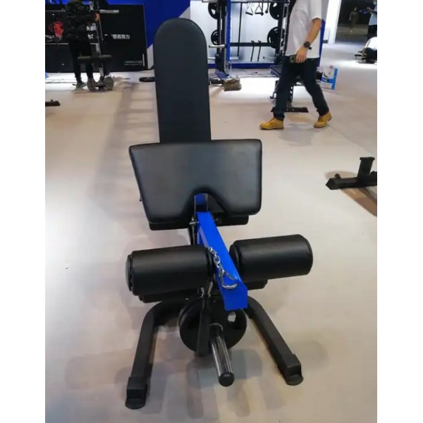 Posilovací lavice univerzální IRONLIFE Multi Functional Bench s přídavnými moduly na předkop.zákop a biceps_3.jpg