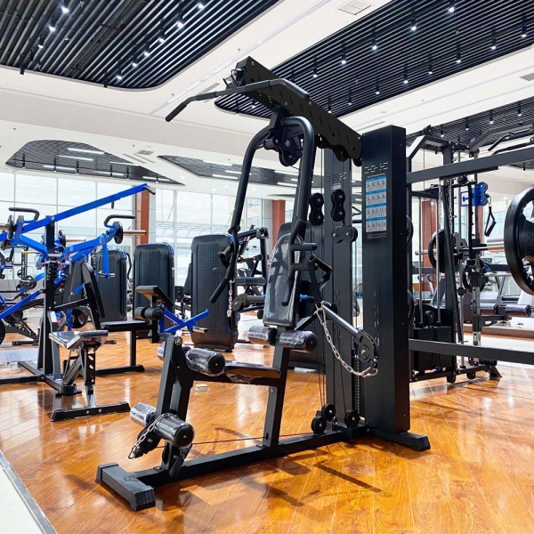 Posilovací stroj IRONLIFE Multi Gym Single Station (cihličkové závaží 80 kg)_4.jpg