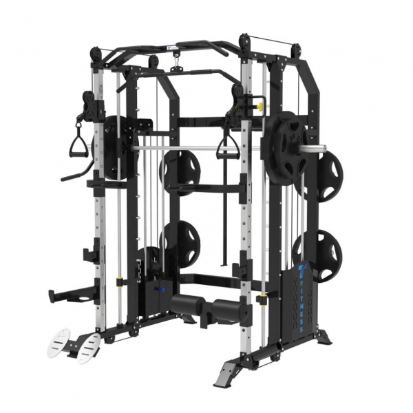 Multifunkční posilovací stroj IRONLIFE Multi-Functional Smith Machine (cihličkové závaží 2 x 100 kg)_16.jpg