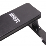 Posilovací lavice rovná Flat Bench IRONLIFE Heavy Duty Steel Frame SST01_3.jpg