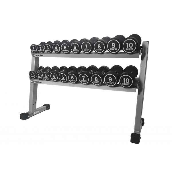 Sada pogumovaných jednoručních činek IRONLIFE 1-10 kg (10 párů, stoupání po 1 kg)_3.jpg