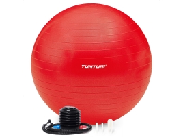 Gymnastický míč TUNTURI zesílený 55 cm Červený.jpg