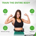 Obruč Hula Hoop TUNTURI s nastavitelným závažím SMART.jpg