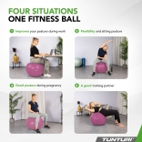 Gymnastický míč TUNTURI zesílený 75 cm Fialový.jpg