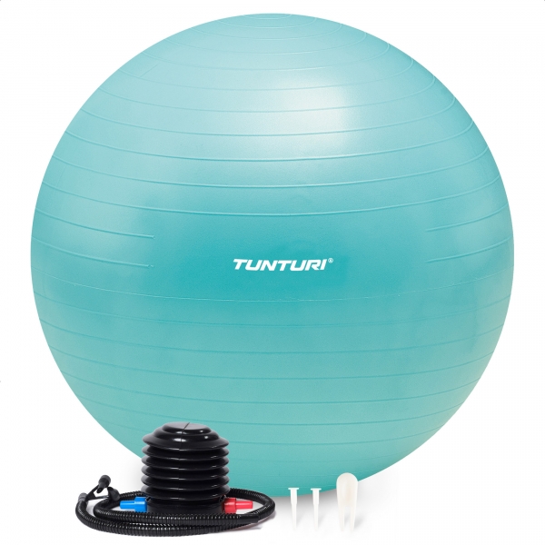 Gymnastický míč TUNTURI zesílený 65 cm Tyrkysový.jpg