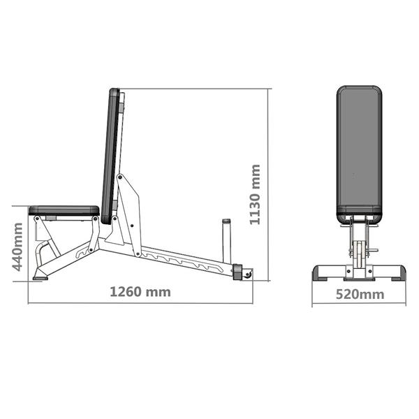 HMS Variabilní posilovací lavice HMS L1237.jpg