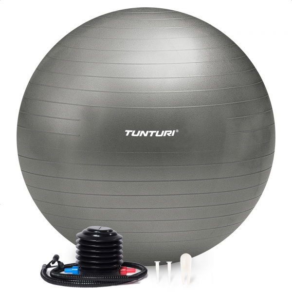Gymnastický míč TUNTURI zesílený 75 cm Stříbrný.jpg