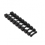 HMS Sada 10 párů jednoruček HMS HPT 1-10 kg a stojanu STR37.jpg