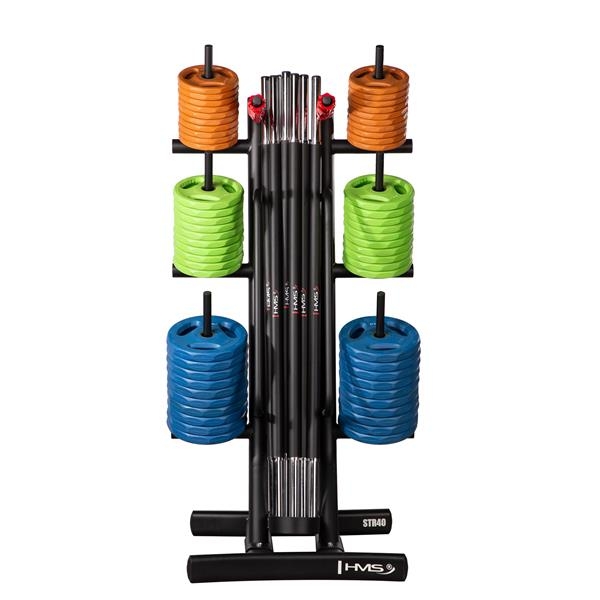 HMS Sestava 10 sad na Body pump HMS SBP22 a stojanu STR40.jpg