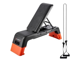 HMS Step na aerobik HMS AS009 Pro s funkcí lavice.jpg