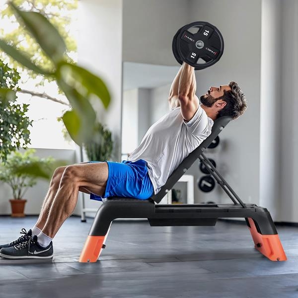 HMS Step na aerobik HMS AS009 Pro s funkcí lavice.jpg