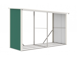 Prístrešok na drevo G21 WOH 682 - 302 x 119 cm, zelený 1.jpg