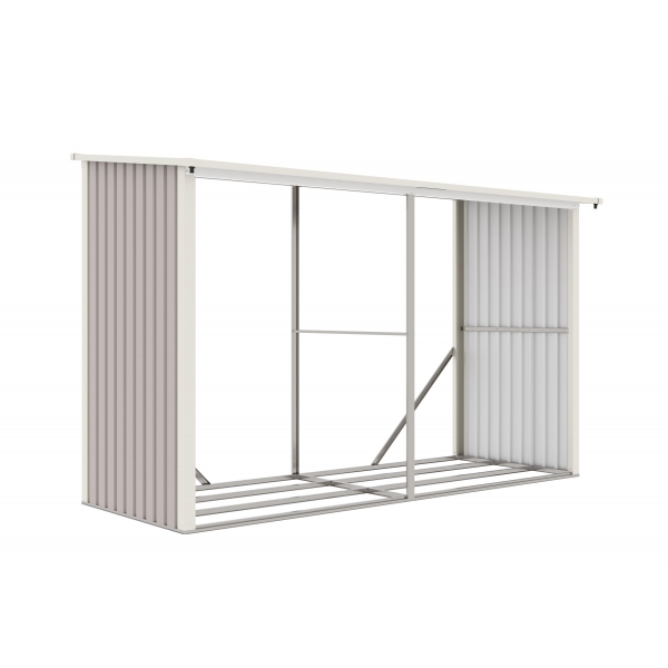 Prístrešok na drevo G21 WOH 682 - 302 x 119 cm, šedý 1.jpg