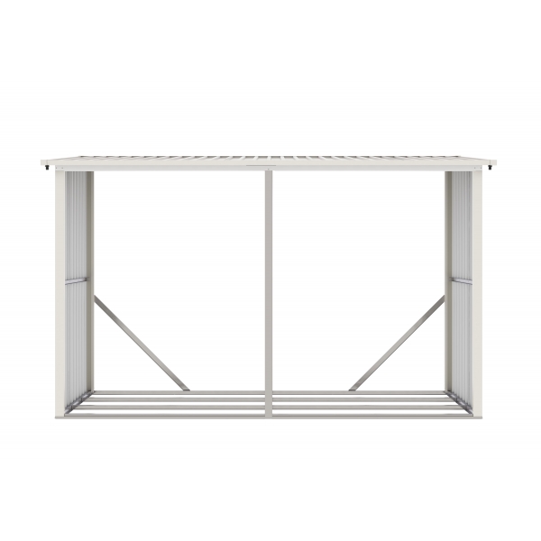 Prístrešok na drevo G21 WOH 682 - 302 x 119 cm, šedý 2.jpg