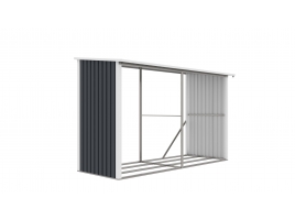 Prístrešok na drevo G21 WOH 682 - 302 x 119 cm, antracitový 1.jpg
