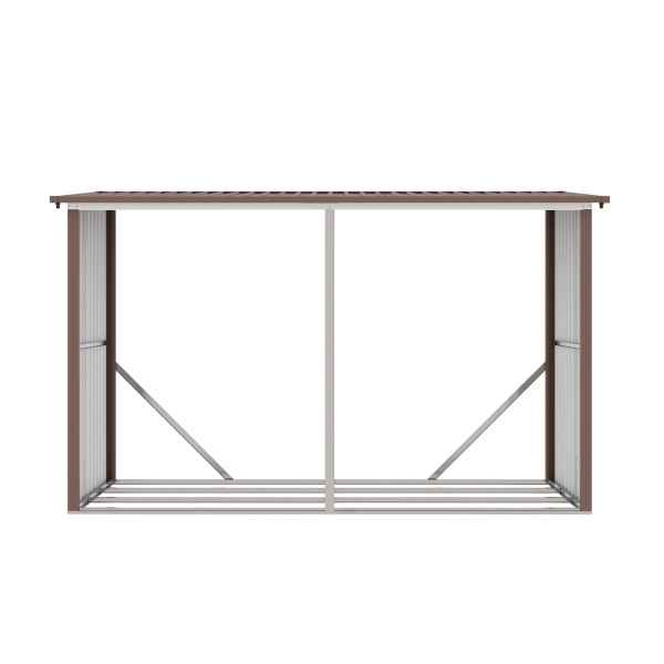 Prístrešok na drevo G21 WOH 682 - 302 x 119 cm, hnedý 2.jpg