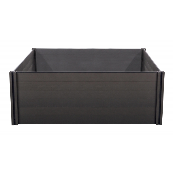 Vyvýšený záhon G21 Crop 183 x 183 x 80, WPC, Eben 1.jpg