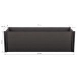 Vyvýšený záhon G21 Crop 210 x 106 x 80, WPC, Eben 5.jpg