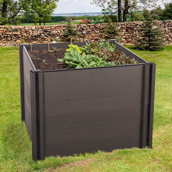 Vyvýšený záhon G21 Crop 106 x 106 x 80, WPC, Eben 6.jpg