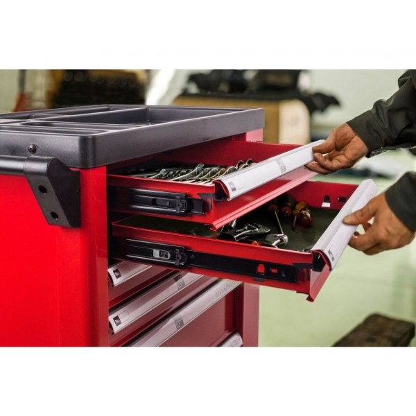 Dielenský vozík G21 Cooper 6, červený 15.jpg