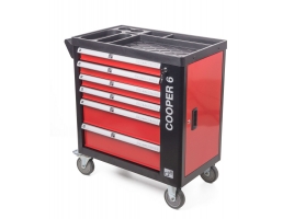 Dielenský vozík G21 Cooper 6, čierno-červený 1.jpg