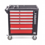 Dielenský vozík G21 Cooper 6, čierno-červený 2.jpg