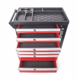 Dielenský vozík G21 Cooper 6, čierno-červený 6.jpg