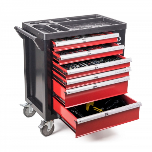 Dielenský vozík G21 Cooper 6, čierno-červený 10.jpg