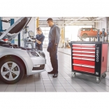 Dielenský vozík G21 Cooper 6, čierno-červený 12.jpg