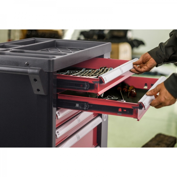 Dielenský vozík G21 Cooper 6, čierno-červený 15.jpg