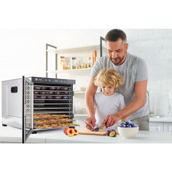 Sušička ovocia G21 Mistral, nerez 9.jpg