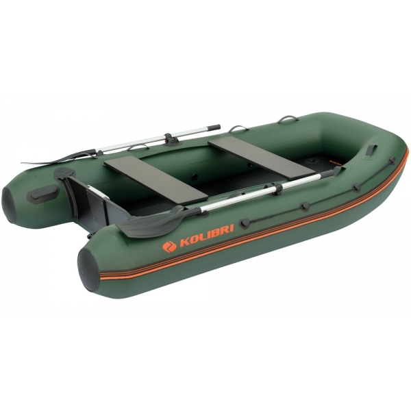 Čln Kolibri KM-330 XL zelený, vysokotlaká podlaha Air-deck 2.jpg
